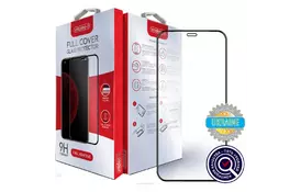 Скло захисне Intaleo Full Glue Apple iPhone 12 mini (black) (1283126506413) - Фото