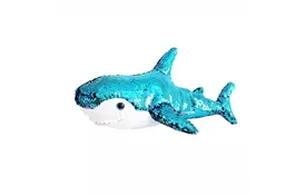 М'яка іграшка FANCY Акула подруга Blahaj з паєтками 49 см (AKL01P) - Фото