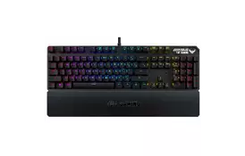 Клавіатура ASUS TUF Gaming K3 Kailh Brown Switches USB Black (90MP01Q1-BKRA00) - Фото