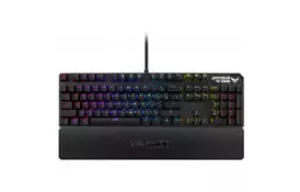 Клавиатура ASUS TUF Gaming K3 Kailh Red Switches USB Black (90MP01Q0-BKRA00) - Фото