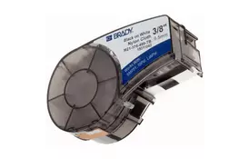 Стрічка для принтера етикеток Brady M21-375-499, nylon, 9.53mm/4.87m, Black on White (M21-375-499) - Фото Стрічка для принтера етикеток Brady M21-375-499, nylon, 9.53mm/4.87m, Black on White (M21-375-499) - Фото