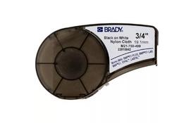 Стрічка для принтера етикеток Brady M21-750-499, nylon, 19.05mm/4.87m, Black on White (M21-750-499) - Фото Стрічка для принтера етикеток Brady M21-750-499, nylon, 19.05mm/4.87m, Black on White (M21-750-499) - Фото