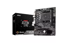 Материнская плата MSI A520M-A PRO - Фото Материнская плата MSI A520M-A PRO - Фото