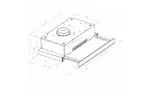 Вытяжка кухонная PYRAMIDA TLX1-50 IV