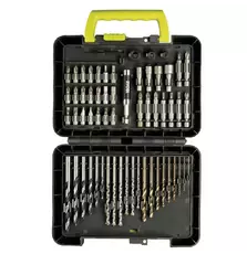 Набор сверл и бит Ryobi RAK60DDF, 60 ед. (5132002248)