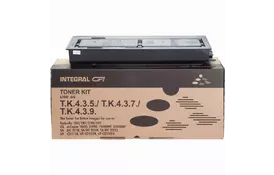 Тонер-картридж Integral Kyocera TK-435 chip, Black, 800г (12100040C) - Фото