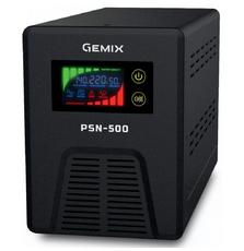 ИБП GEMIX PSN-500 (PSN500VA) с правильной синусойдой 12V под внешний АКБ, ток заряда 15A