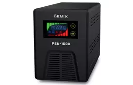 Джерело безперебійного живлення GEMIX PSN-1000 (PSN1000VA) з правильною синусоїдою 12V під зовнішній АКБ, струм заряду 15A - Фото Джерело безперебійного живлення GEMIX PSN-1000 (PSN1000VA) з правильною синусоїдою 12V під зовнішній АКБ, струм заряду 15A - Фото