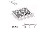 Варочная поверхность WEILOR GM W 624 SS