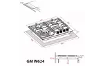 Варочная поверхность WEILOR GM W 624 WH