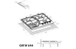 Варочная поверхность WEILOR GM W 644 BL