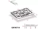 Варочная поверхность WEILOR GM W 714 BL