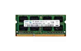 Модуль пам'яті для ноутбука SoDIMM DDR3 4GB 1 600 MHz Samsung (M471B5273DH0-CK0) - Фото