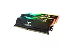 Модуль памяти для компьютера DDR4 16GB (2x8GB) 3200 MHz T-Force Delta Black ARGB Team (TF3D416G3200HC16CDC01)