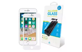 Скло захисне GLOBAL Full Glue для Apple Iphone SE 2020 white (1283126502903) - Фото