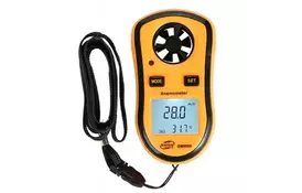 Анемометр Benetech цифровой крыльчатый 0,1-30м/с, -10-45°C (GM8908) - Фото