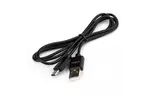 Дата кабель USB 2.0 AM to Type-C 1.0m 3A 22W PVC black Vinga (VCPUSBTC3ABK)