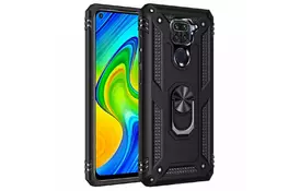 Чохол для моб. телефону BeCover Military Xiaomi Redmi Note 9/10X Black (705582) - Фото