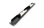 Патч-панель 19'' 12хRJ-45 UTP 1U cat.6 Pipo (PP126191U)