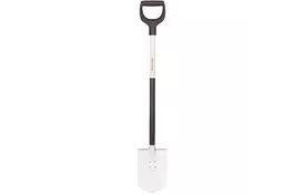 Лопата Fiskars штіковие полегшена White (1019605) - Фото