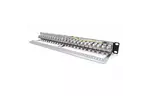 Патч-панель 19'' 24хRJ-45 FTP 1U cat.6A, w Organizer Pipo (PP247191UFTP)