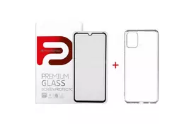 Чохол для моб. телефону Armorstandart Samsung A21s Air Series Panel + Full Glue Glass (ARM58050) - Фото