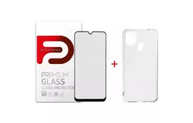 Чохол для моб. телефону Armorstandart Samsung M31 Air Series Panel + Full Glue Glass (ARM58044) - Фото