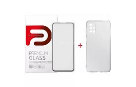 Чохол для моб. телефону Armorstandart Samsung M31s Air Series Panel + Full Glue Glass (ARM58045) - Фото