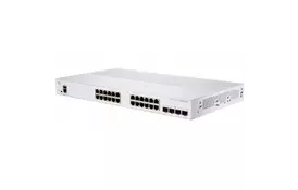 Коммутатор сетевой Cisco CBS350-24T-4X-EU - Фото