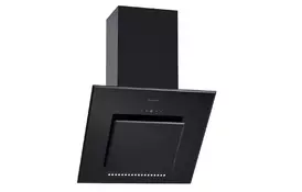 Вытяжка кухонная PYRAMIDA HES 30 (D-900 MM) BLACK /AJ - Фото