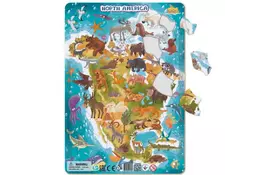 Пазл DoDo с рамкой Африка (R300175) - Фото