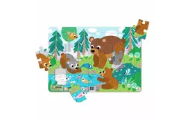 Пазл DoDo с рамкой Медвежата (R300221) - Фото