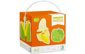 Пазл DoDo 2-3-4 элементы Фрукты и овощи (300155) - Фото