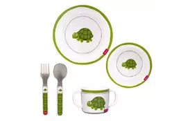 Набір дитячого посуду sigikid Черепаха (25081SK) - Фото