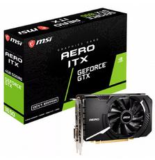 Видеокарта MSI GeForce GTX1650 4096Mb D6 AERO ITX OC (GTX 1650 D6 AERO ITX OCV1)