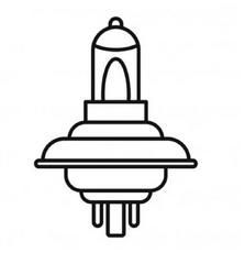 Автолампа PHILIPS галогенова 51W (PS 9006 DV B1)