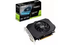 Видеокарта ASUS GeForce GTX1650 4096Mb PHOENIX D6 OC (PH-GTX1650-O4GD6) - Фото