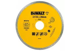 Круг отрезной DeWALT алмазный по керамике 110х1.6х20.0мм. (DT3714) - Фото