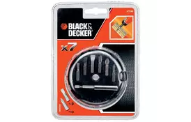 Набор бит BLACK&DECKER 7 предм.+ магнитный держатель (A7090) - Фото