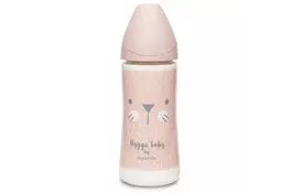 Пляшка для годування Suavinex Hygge Затишні історії, 360 мл, рожева (306697) - Фото