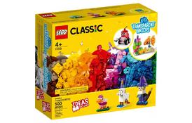Конструктор LEGO Classic Прозрачные кубики для творчества 500 деталей (11013) - Фото