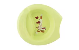 Набір дитячого посуду Chicco тарілка Easy Feeding Plate від 6 мес.зеленая (16001.40.30) - Фото