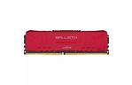 Модуль памяти для компьютера DDR4 8GB 3000 MHz Ballistix Red MICRON (BL8G30C15U4R)