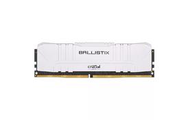 Модуль пам'яті для комп'ютера DDR4 16GB 2666 MHz Ballistix White MICRON (BL16G26C16U4W) - Фото