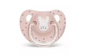 Пустышка Suavinex Hygge анатом.Уютные истории 18+ мес. розовый зайчик (306582) - Фото