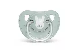 Пустушка Suavinex Hygge анатом.Уютние історії 0-6 міс. бірюзовий зайчик (306556) - Фото