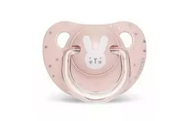 Пустышка Suavinex Hygge анатом.Уютные истории 0-6 мес. розовый зайчик (306558) - Фото