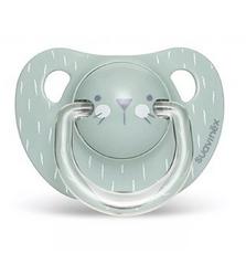 Пустышка Suavinex Hygge анатом.Уютные истории 6-18 мес. бирюзовая (306565)
