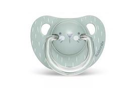 Пустышка Suavinex Hygge анатом.Уютные истории 6-18 мес. бирюзовая (306565) - Фото