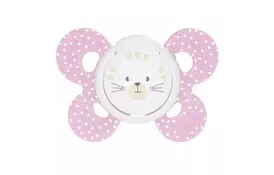 Пустышка Chicco Physio Comfort силиконовая от 6 до 16 месяцев розовая (74913.11.00.00) - Фото